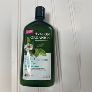 Avalon Organics Scalp Treatment Tea Tree Conditioner , 11 oz. NEW